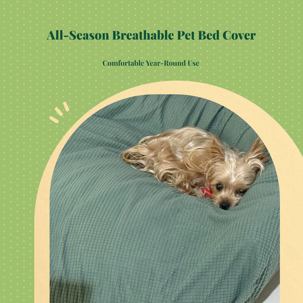 Dog Bed Cover, cleanable Protector, Universal Pet Sofa Cover for Dogs and felines, Easy to detachable, Suitable for All Seasons