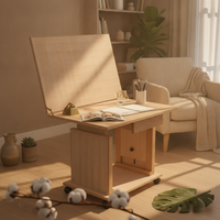 Adjustable Still Life Table Space Saving Tilting Drawing Table Easy Assembly Art Furniture for Sketching