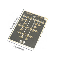 Morse Code Practice Card Pro Portable Morse Code Practice Compact for Beginners