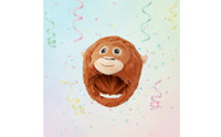 Monkey Head Hat PP Cotton Filled Funny Creature Costume Hat for Party