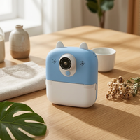 Kids Instant Camera Multifunctional Twin Lens Print Camera Thermal Printing