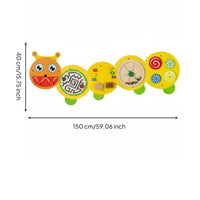 Wall Activity Board Problem Solving Wall Busy Board Screen Children's Toy for Preschoolers, Daycare