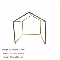 Desktop Sound Booth Frame Natural Wood Home Studio Item Wooden