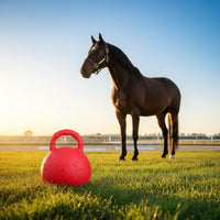 Slow Return Equine Ball Non-Slip Compressible Equine Play Ball Herding Animal Gear for Riding