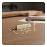 Guitar Nut and Saddle Set Long-Lasting Guitar Bone Nut and Saddle Easy To