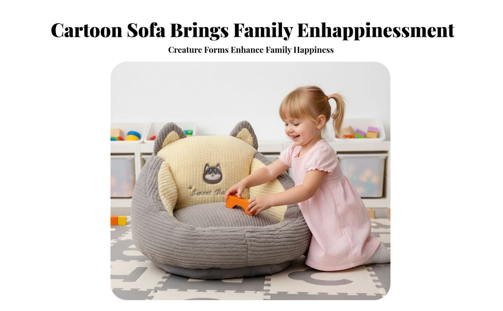 Soft Character Armchair Cute Design Home Furnishing Soft and Comfortable