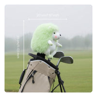 Hedgehog Golf wood Headcover Cute Design Soft Critter Cover Headcover Scratch Protection Cartoon Wood Cover for Women