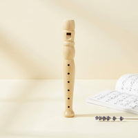 Wood Flute Easy to Learn 6 Hole Flute Lightweight for Practice, Beginners