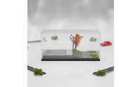 1:64 Scale Miniature Scene Alloy Mini Train Landscape Realistic for Desk