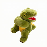 Dinosaur Wristband Embroidered Eyes Soft Dinosaur Puppet Role Play for Children