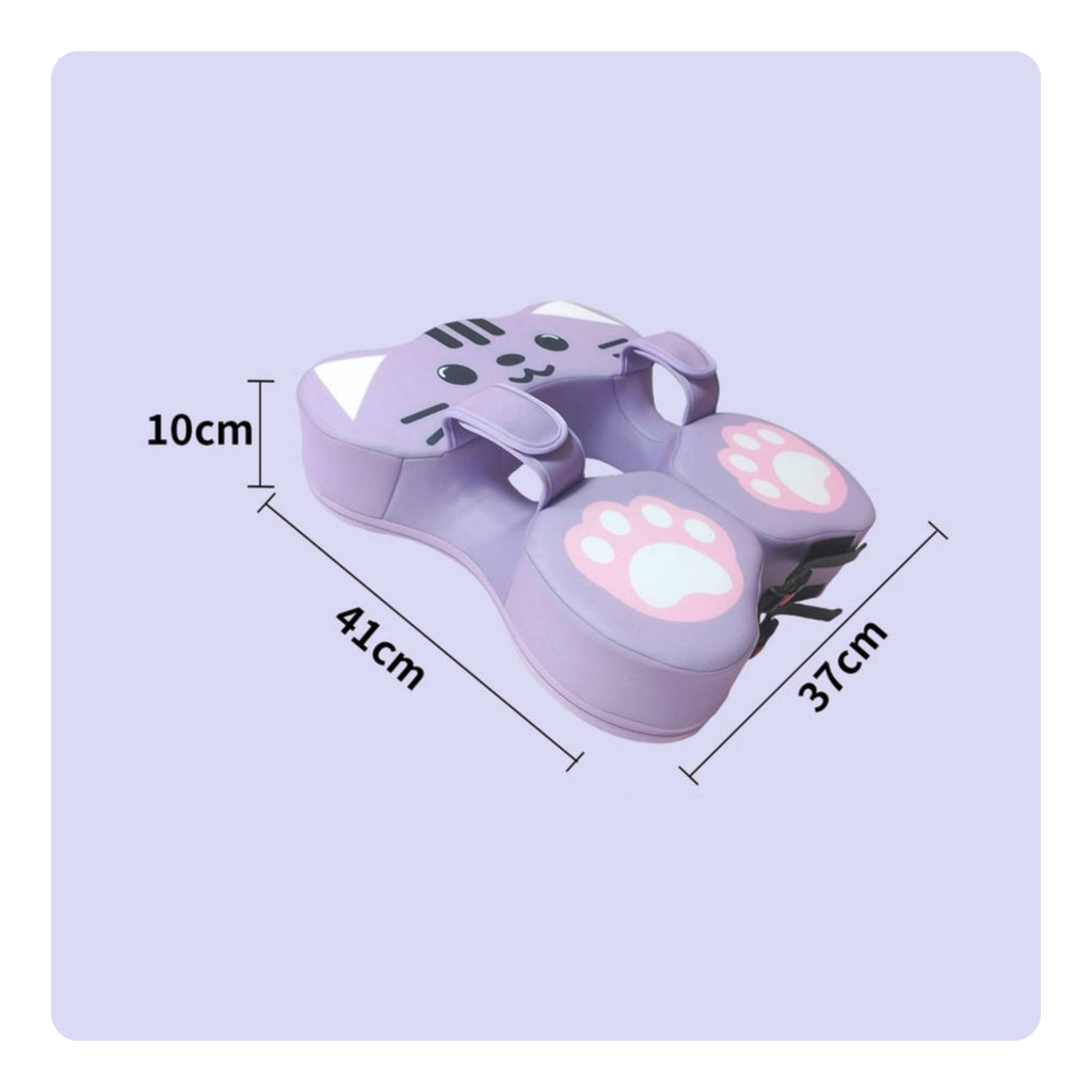 Underarm Baby Buoy Soft 3D Material Baby Swim Buoy Band Violet for Toddlers