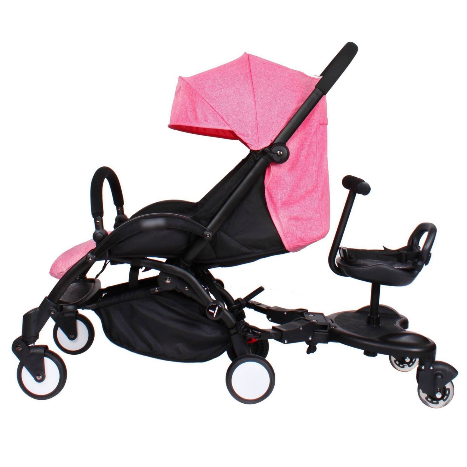 Stroller Board with Seat Portable Sit and Stand Stroller Board Foldable
