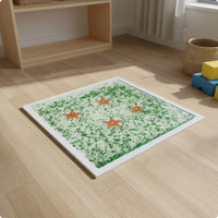 6 Pieces Liquid Floor Tile Visual Stimulation Sensory Floor Tile Colorful