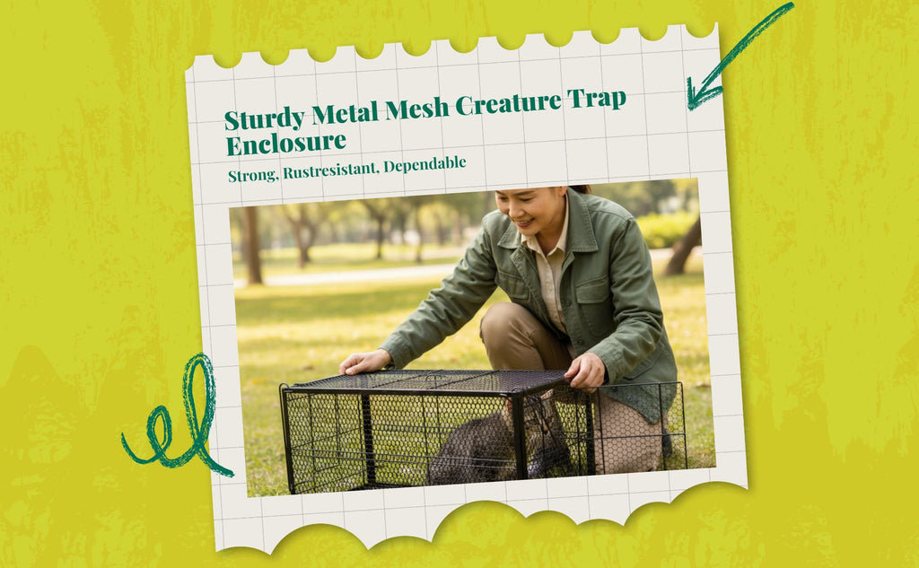 Steel automatic pet trap