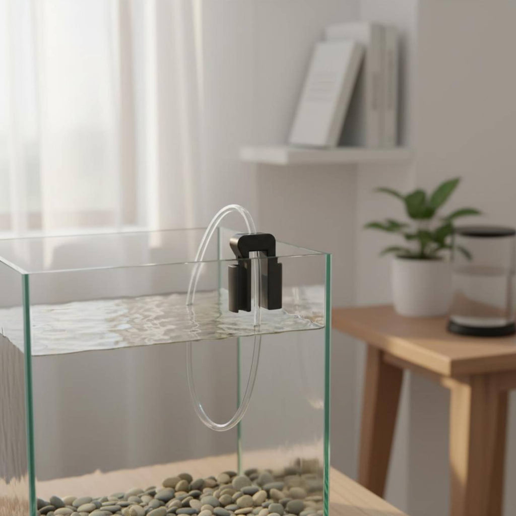 Automatic Water Refill Tube Bracket Small Size Aquatic Aquarium Pipe Holder