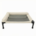 Raised Pet Bed Iron Frame Mesh Pet Bed Skid-Resistant Feet