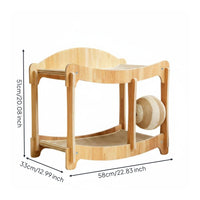 Cat Scratcher Hammock Scratch-Resistant Cat Bed Sisal Animal Habitat for Indoor