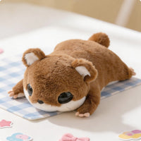 Cartoon Squirrel Stuffed Toy Soft Plushies Doll Decorative