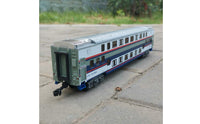 SYZ25K Two Level Carriage Model Realistic Design Two Level Train Car Model Connectable Carriages Train Carriage for Children, Kids