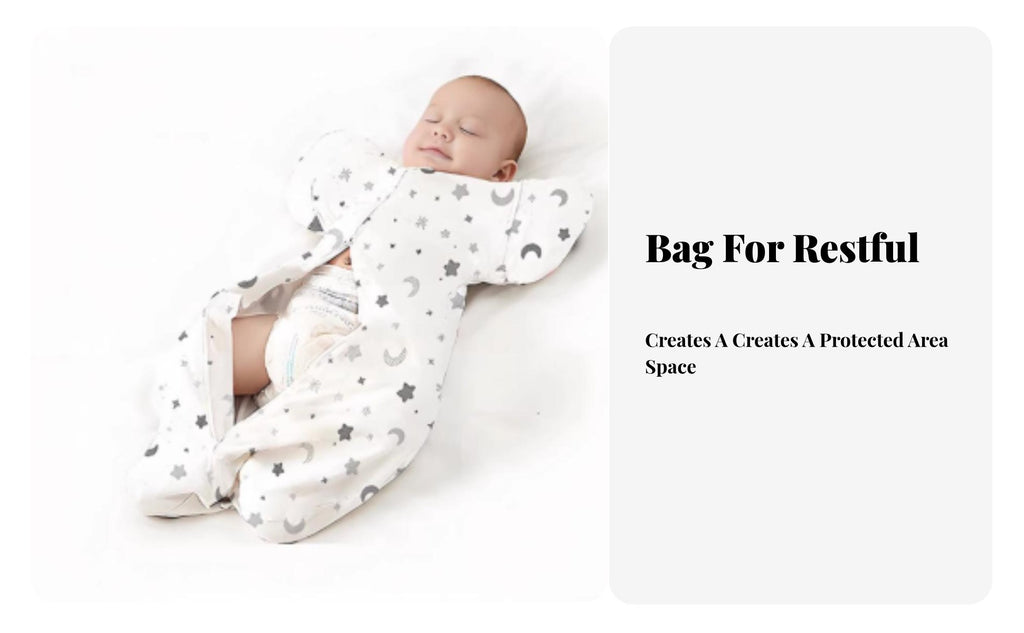 hands-ups-up fasten-and-wrap snug-fitting sleeping bag Soft and Stretchy for rest Time, Newborns