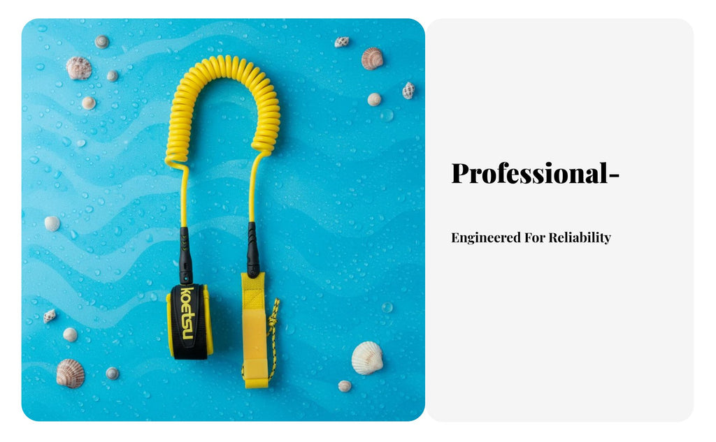 Stand-up Paddleboard Ankle Leash Anti-Twist-Untangled Rotating Joint S Upright Paddle Board Leg Rope Coiled Stand-Up