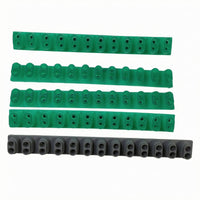 5 Pieces Rubber Connection Strip Replacement Electronic Instrument Part Flexible