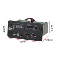 12V Bass Amplifier AUX Input Bass Amp Board Easy Installation