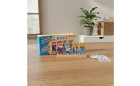 Wooden Bear Dress-up Toy Screen-Non-Digital Wooden Costume Assembly Game Board