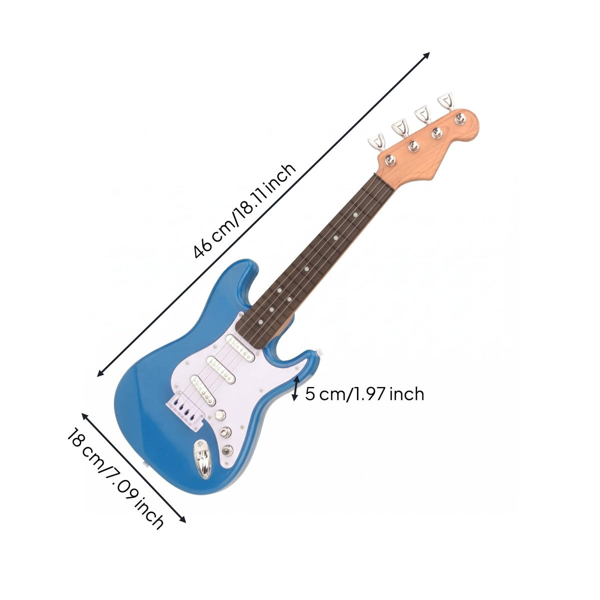 Toy Electric Guitar Portable Electric Guitar Toy Educational for Home, Beginners