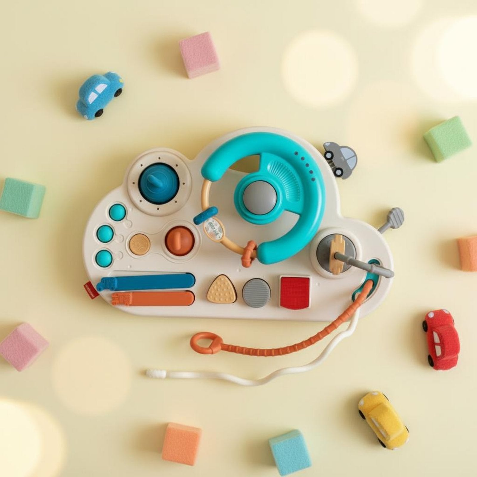 Multifunctional Steering Wheel Toy High Quality Materials for Baby Carrier