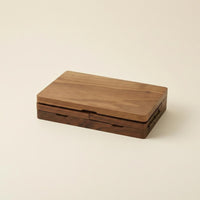 Paint Box with Wells Rectangular Wooden Paint Box Vintage for Painters, Artists, Art Studio