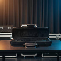 Flute Carrying Case Safeguarding Cushioned Interior Music Accessory Dustproof