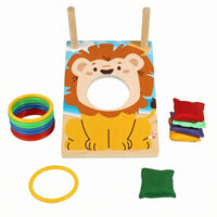Lion Toss Board Interactive Children's Activity Colorful