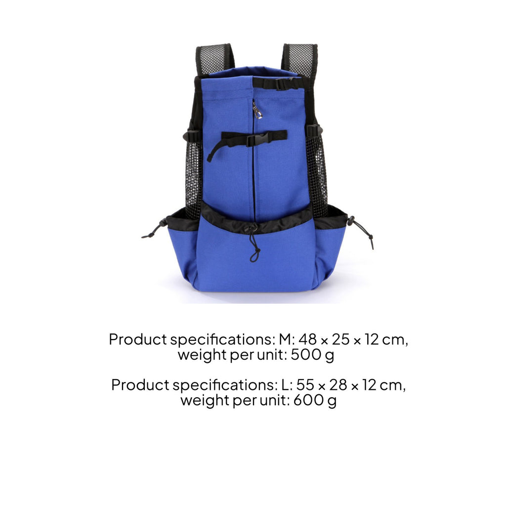 Dog Chest Carrier Portable Dog Travel Backpack Handsunrestrained for Outdoor