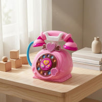 Music and Story Phone Glossy Plastic Princess Phone Toy Colorful Buttons
