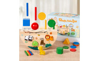 Educational Sorting Toy Reasoning Training Wooden Shape Sorting Toy