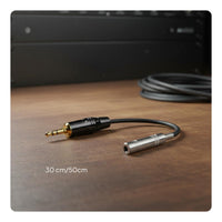 1/4 Inch Female to XLR Male Cable Double Shielded for Studio