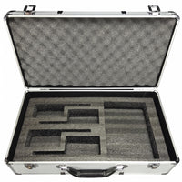 Aluminum Audio Device Case Sturdy Build Hard Audio Device Case Shock Resistant