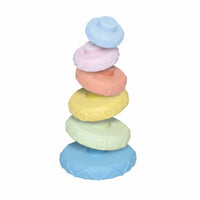 Stacking Bath Toy Easy to Clean Floating Bath Boat Toy Safe Material for Bathtub
