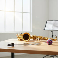 Double Head Sax Brush Double Ended Saxophone Bore Brush Soft Nylon Bristles