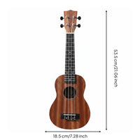 21 Inch Ukulele Easy to Play Beginner Ukulele Music Education for Learning, Kids