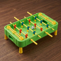 2-in-1 Table Game Portable Soccer and Hockey Game Green