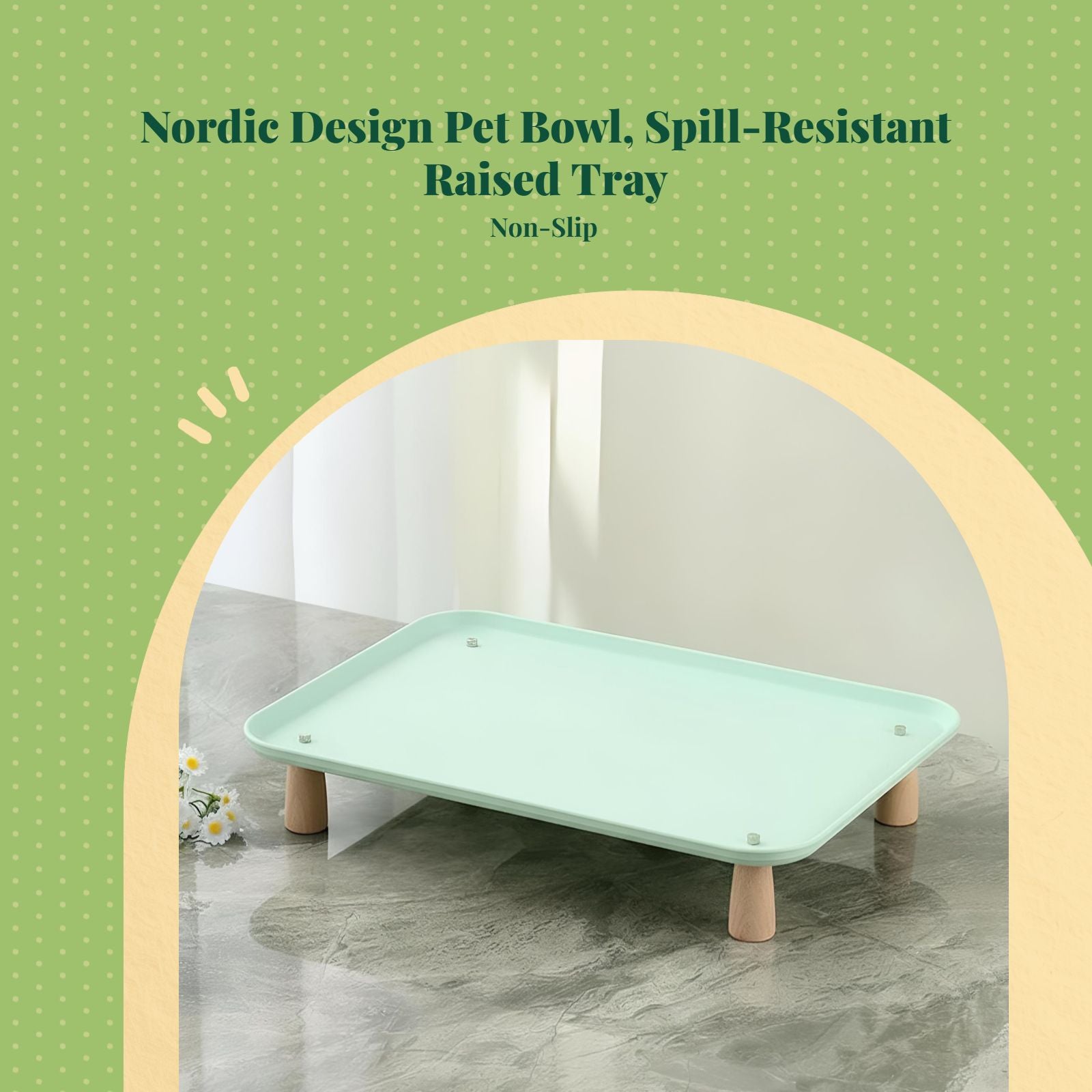 Automatic spill-proof pet feeder