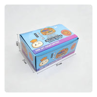 12 Pieces Cartoon Face Squeezable Display Box Cute Dumpling