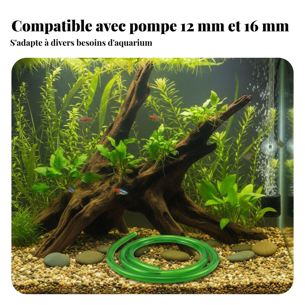 Aquatic Aquarium Pump Hose Waterproof Flexible Aquarium Tubing Quiet Operation