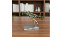 1:144 Scale B-25 Warplane high Detailed WW2 American Warplane Model Collectible Item Alloy Classic Aircraft Model for Collectors