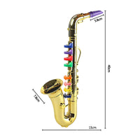 Toy Saxophone Colorful Children's Saxophone Toy Curved for Stage