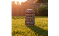 6 Pieces Rainbow Stepping Stones Non-Slip Surface Kids Water Stones Toy