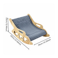 Pet Scratch Lounger Wear-Resistant Pet Rocking Lounger Breathable