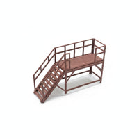 Maintenance Ladder Platform Lifelike Scenery Detailed for Hobbyists